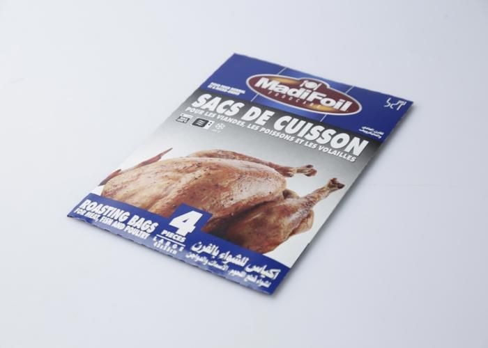 Madifoil - sacs de cuisson 35 x 45cm - 4 pièces - Couleur Aléatoire