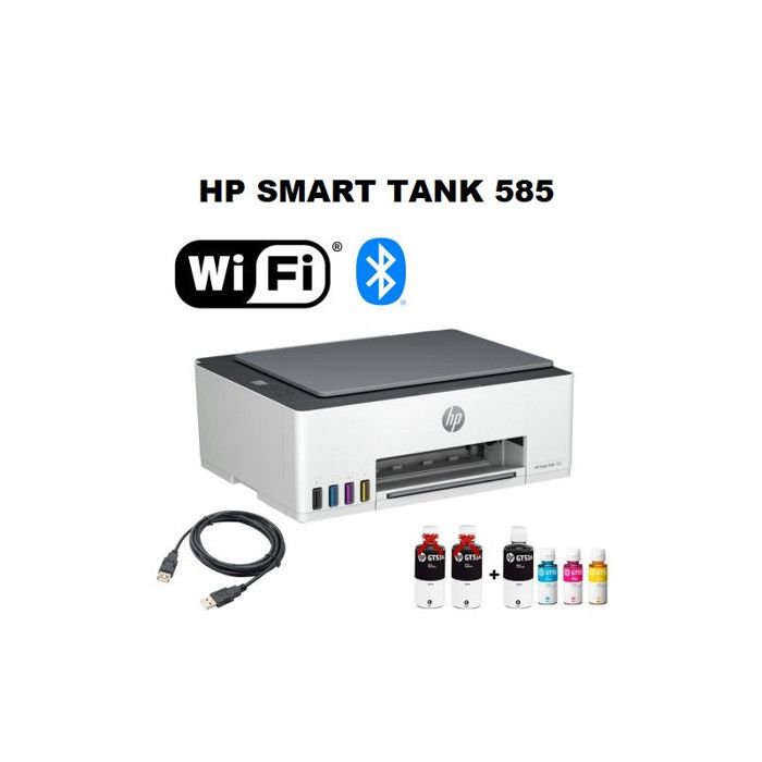Imprimante HP Smart Tank 585 multifonction à réservoirs rechargeables (1F3Y4A)