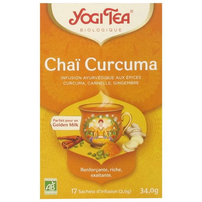 YOGI TEA - INFUSION CHAI CURCUMA