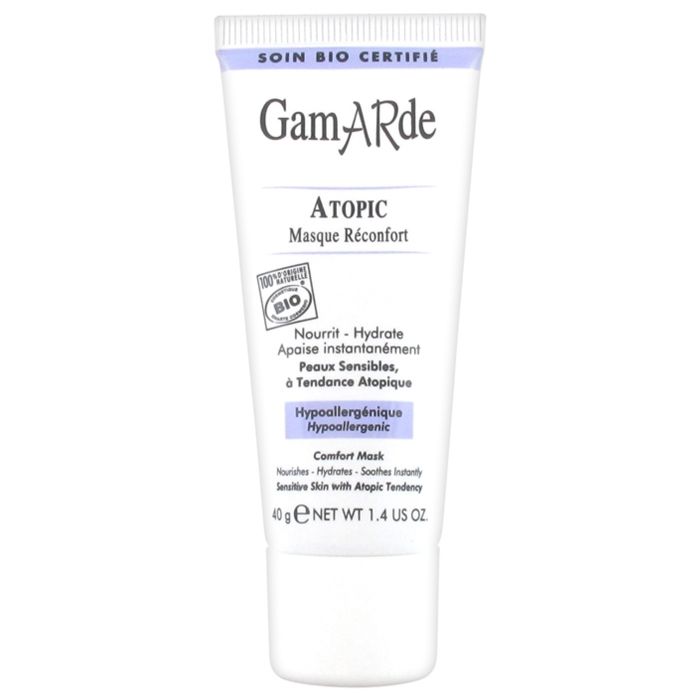 Masque visage - Gamarde - Atopic - Bio - Nourrissant - Hypoallergénique - 40g
