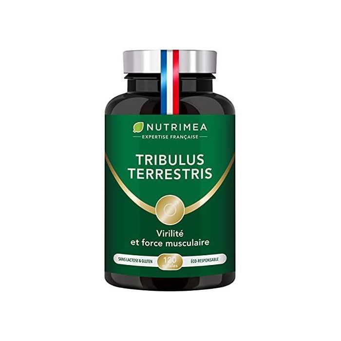 Nutrimea TRIBULUS TERRESTRIS Extrait Titré à 40% de Saponines 900 mg Made in France