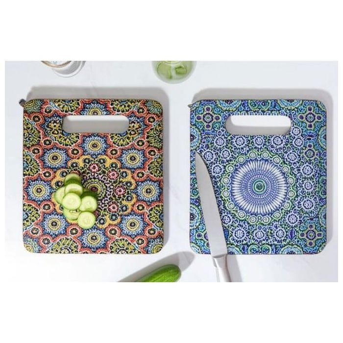 Planches de présentation - Artisanales - Zellige marocain - Antibactériennes - Ergonomiques 20/15cm