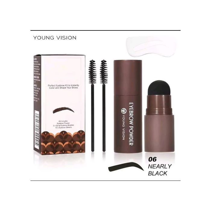 Kit Tampon à Sourcils Longue durée, Micro lames Imperméable, Contour Blonde