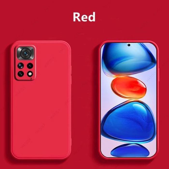 Xiaomi Redmi Note 11 4G, Confort Touch,Case Rouge