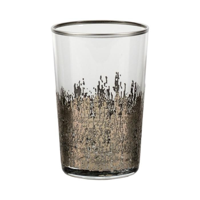 SET 6 VERRES A THE AMSKROUT MM ARGENTE
