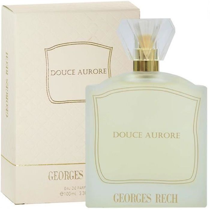 Eau de parfum - GEORGES RECH - Douce Aurore - 100ml - Notes florales - Vanille et musc