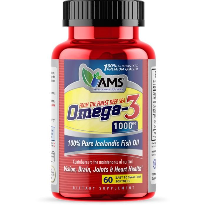 AMS OMEGA 3 - 60 Softgels - 1000mg