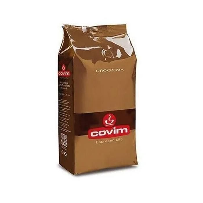 CAFÉ EN GRAIN OROCREMA COVIM. 1 KG - 100% ITALIEN.