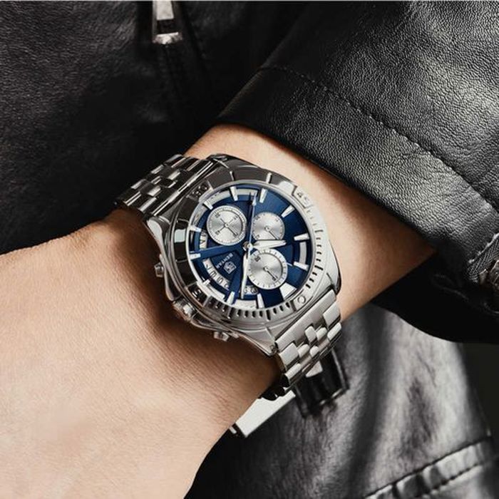 Benyar Montre Très Elégant Pour Homme - Chronographe - Originale-multicolor-49