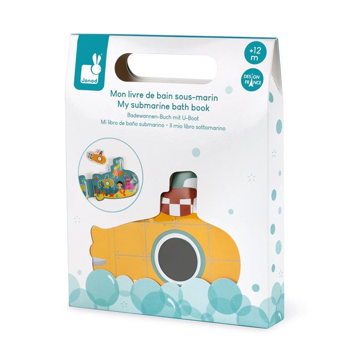 Livre de bain sous-marin JANOD pour enfant de 10 mois et plus