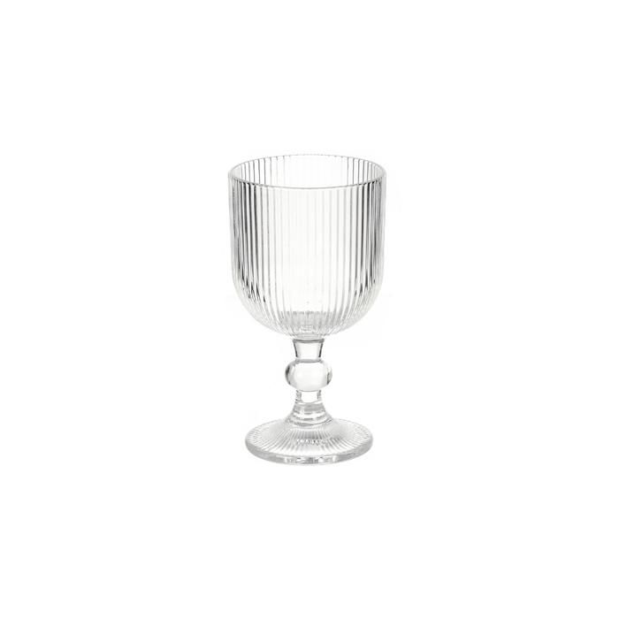 DIVA VERRE A PIED VERRE TRANSPARANT PF