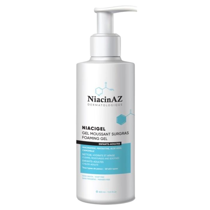 NiacinAZ NIACIGEL Gel Moussant Surgras 400ml