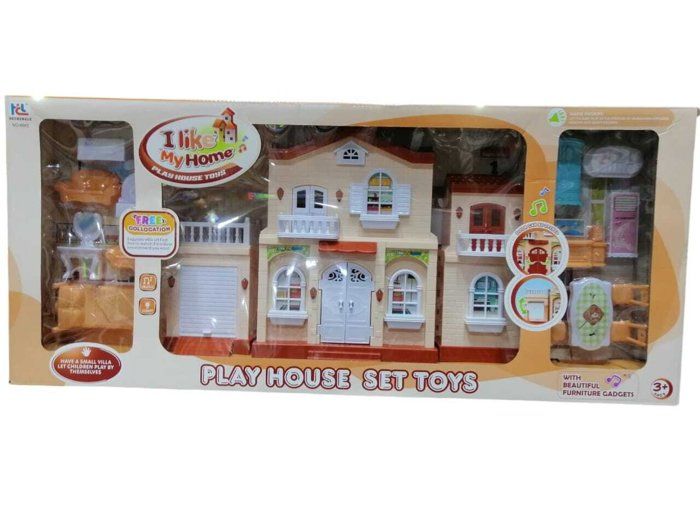 Play House Set Toys – Ensemble de Jouets Maison pour Enfants