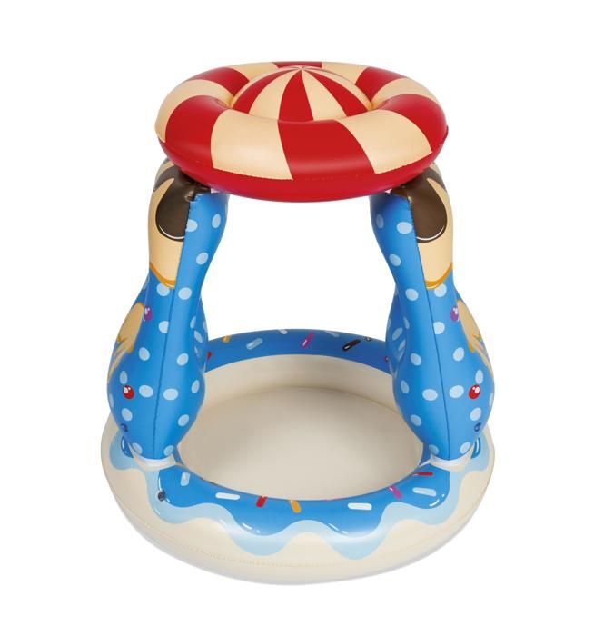 Jeux gonflables - Bestway - Candyville - Piscine ombragée - Multicolore - 91x91x89 cm