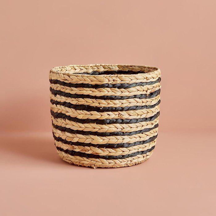 Panier en osier - Ramos - 33x27 cm - Naturel - Fait main - Décoratif