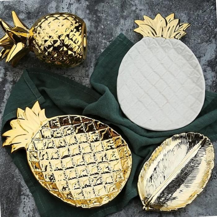 Plateau de service ananas(Couleur aléatoire)