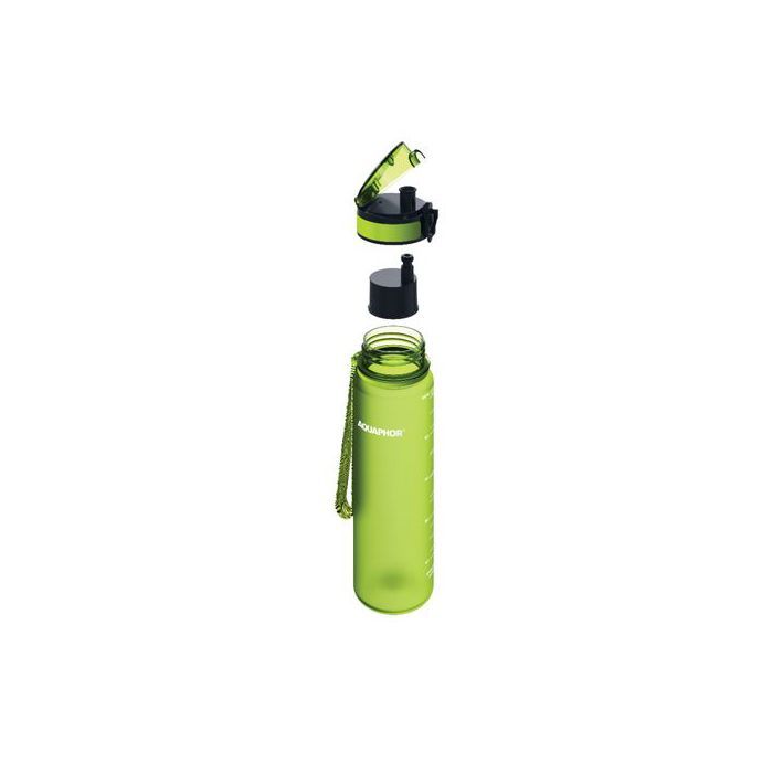 Bouteille Filtrante Verte En Tritan 500ML avec une Cartouche Filtrante Remplaçable