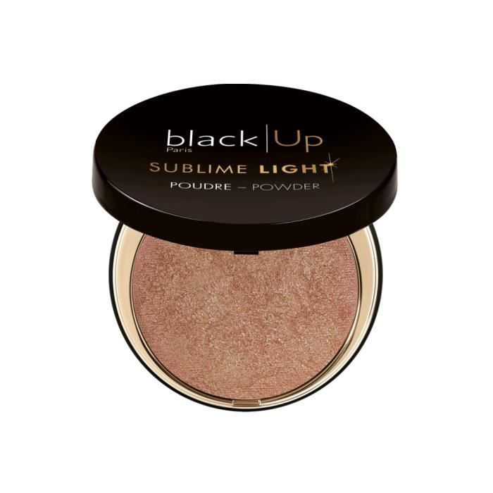 Poudre Illuminatrice - BLACK UP - Sublime Light - 6gr - Peaux mates à foncées - Effet bonne mine