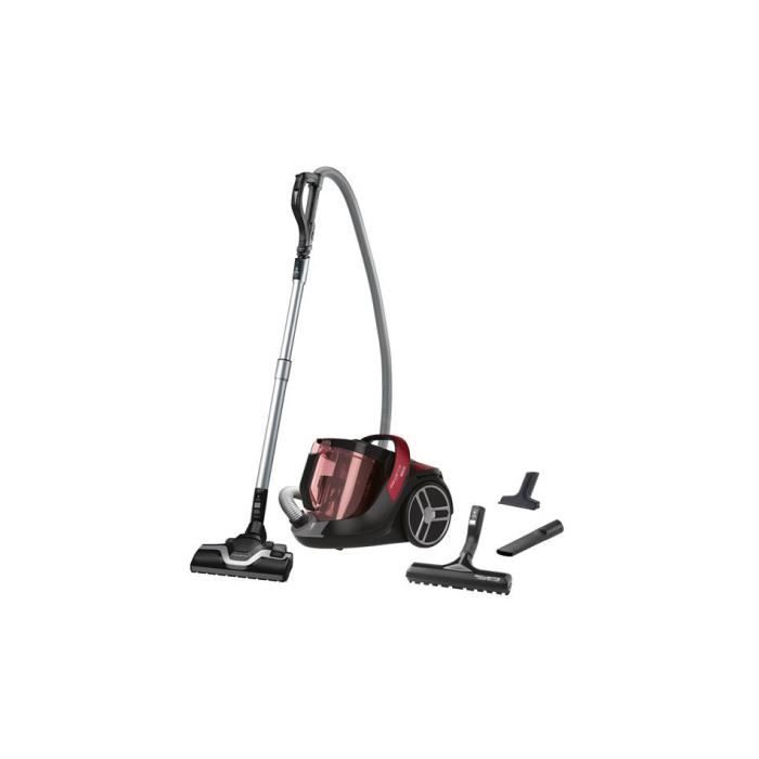 Aspirateur sans sac - ROWENTA - RO7253EA - 550 W - Rouge - 2 Litres