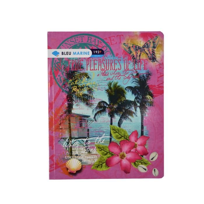 CAHIER BROCHE 192 PAGES