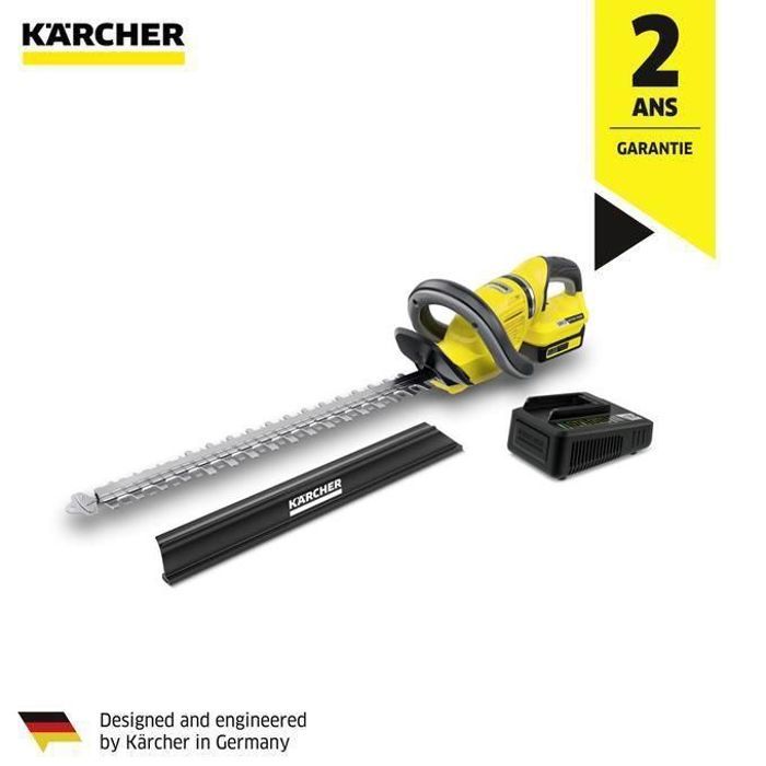 Taille-haie - KARCHER - HGE 18-50 - 18 V - Lame 50 cm - Sans fil