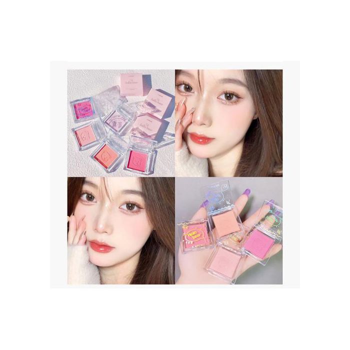5pcs Fards à Joues Teint Naturel, Blush 5 Couleurs  Maquillage Coréen