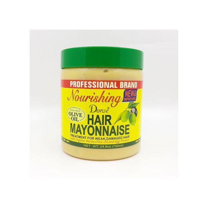 Donse Hair Mayonnaise traitement pour les cheveux fragiles et abîmés, 700 ml , 24.6 OZ