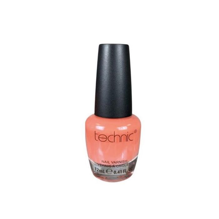 Vernis à ongles - TECHNIC - Peach Melba - Résistant - Couleur éclatante - Orange