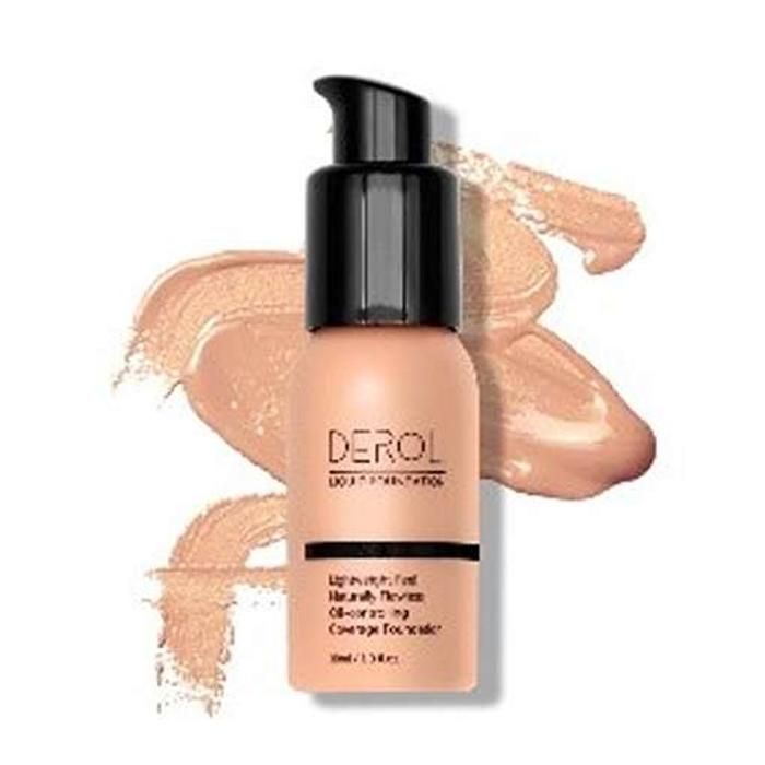 DEROL Foundation Matte Liquid Full Coverage 07 GINGERBREAD - 30ml