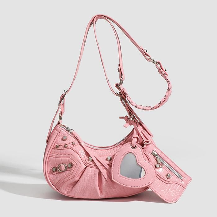 Sac à main - COUCOU PARIS - CK0101-4 - Rose - Cuir verni - Édition limitée