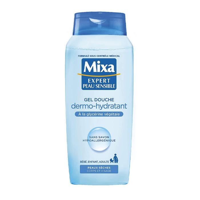 Gel douche Mixa Expert Peau Sensible Hydratant Glycerine