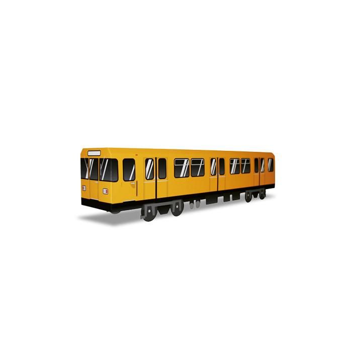 MAQUETTE MINI SUBWAY BERLIN POUR GRAFFITI