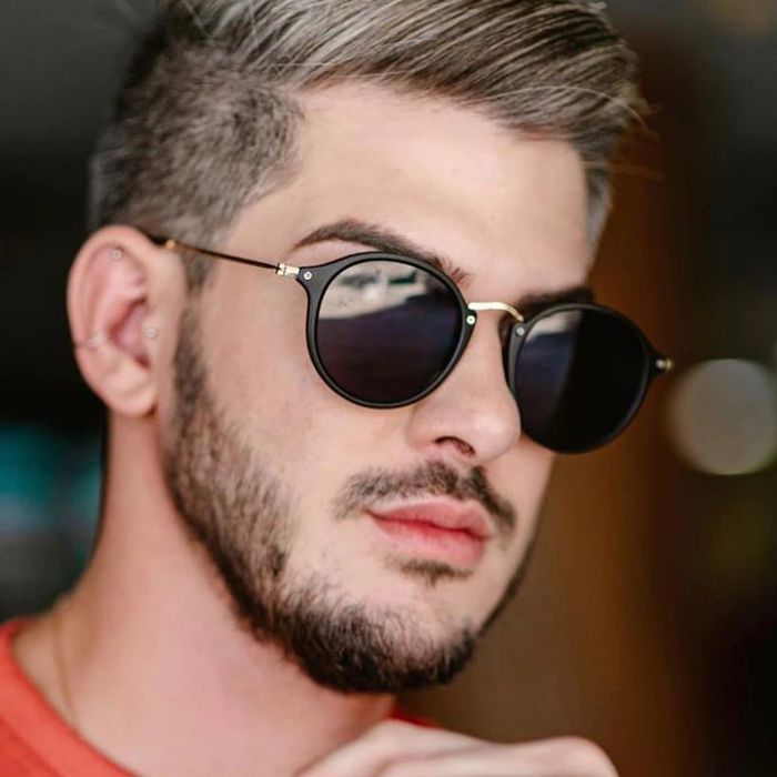 Lunettes de soleil rondes pour hommes et femmes mode vintage