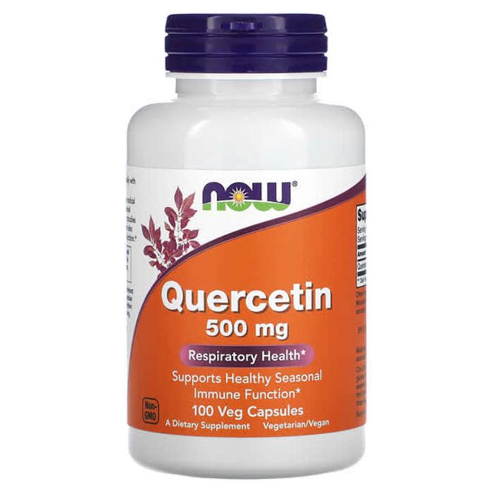 NOW Foods - Quercetin, 500 mg, 100 Veg Capsules