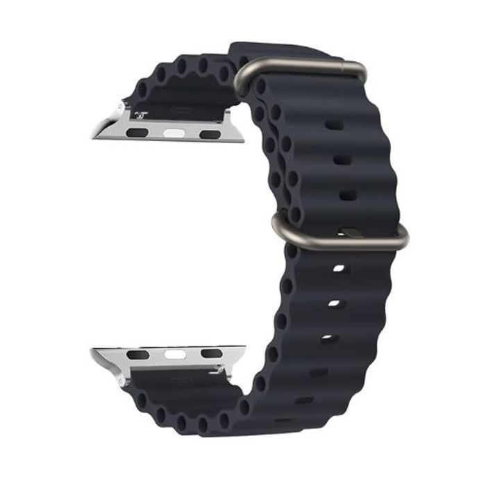 Bracelet de montre - Apple - Ocean Band - Silicone - 49mm, 44mm, 40mm, 45mm, 42mm - Sportif