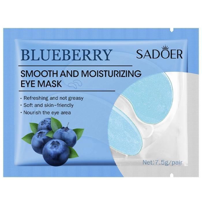 SADOER Masque pour les yeux - Blueberry Eye Mask