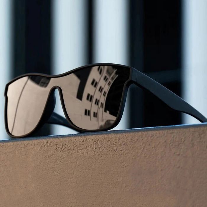 Lunettes de soleil carrées polarisées Hommes Femmes