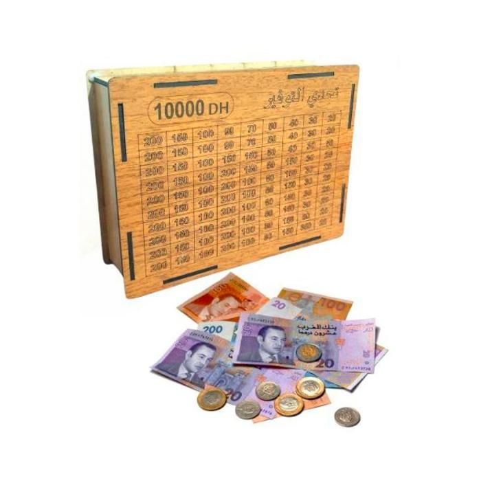La tirelire Du Défi Pour Un Bon Epargne 10 000 DH