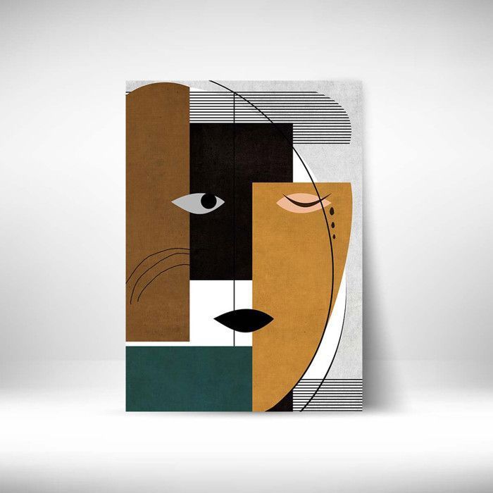 Tableau Décoratif - Luxe Visuel - 40 x 60 cm - Multicolore - Design Contemporain