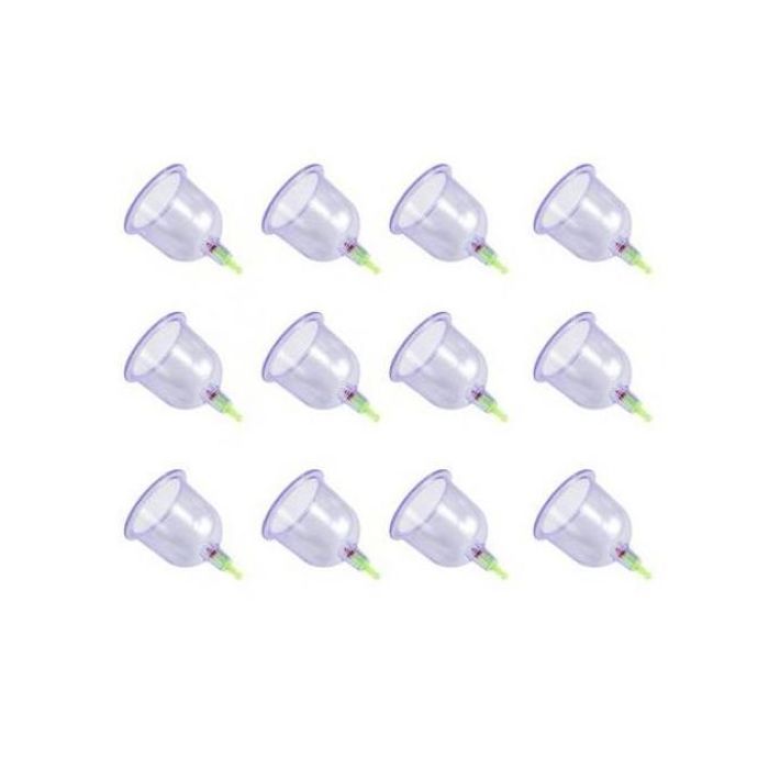 12 pièces en plastique épaissir ventouses sous vide-transparent N 6