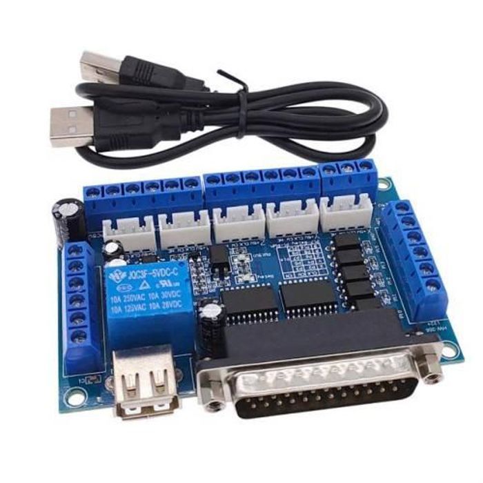 Interface drivers CNC 5 axes pour MACH3 avec usb (CNC Breakout)