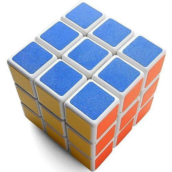 Cube 3x3 - Magic - Multicolore - Technologie rapide - Sans stickers - Méthode complète