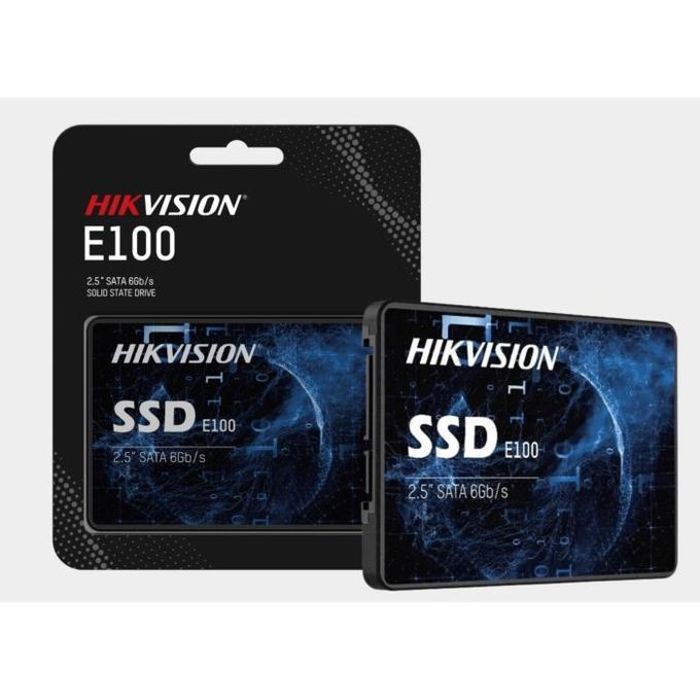 Hikvision E100 Disque Dur Interne SSD SATA 2.5" 2To (SSD 2.5 2 To 2048Gb) (2Tb 6.0Gb/s)