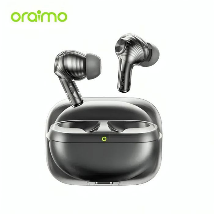 Écouteurs antibruit - Oraimo - SpaceBuds Pro - 50 dB ANC - Bluetooth 5.4 - Autonomie 25h