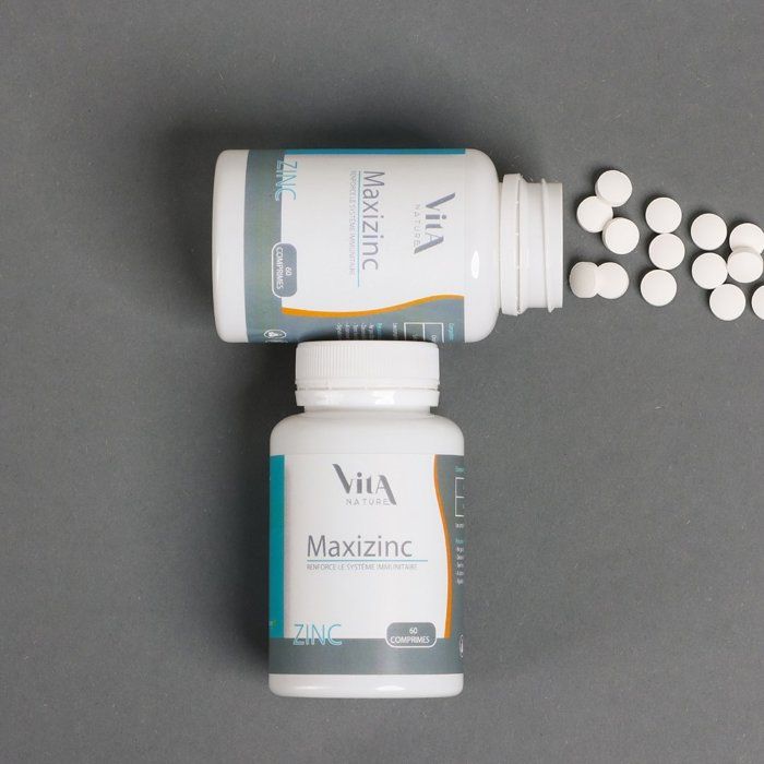 MaxiZinc Vita Nature Plus 60 Comprimés