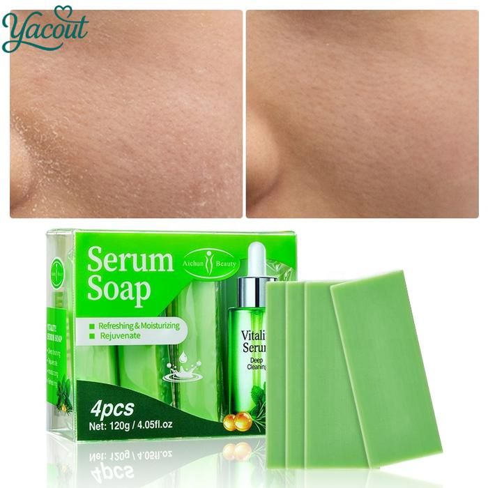 Savon soin visage régénérant sérum 4pcs 120g