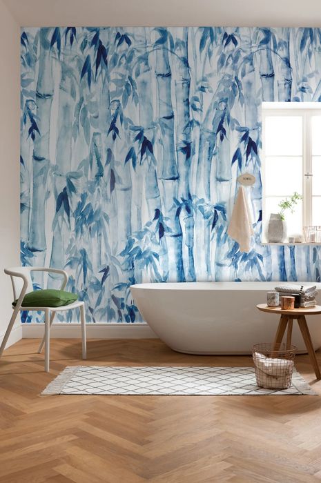 BAMBOOS - Papier peint photo murale intissé – L 300 x H 280 cm