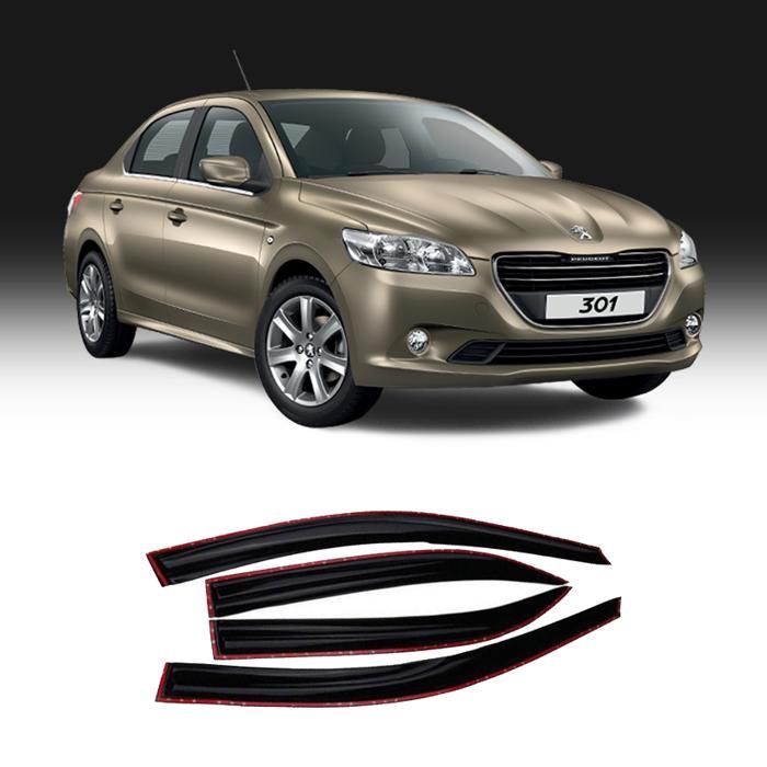 Déflecteur - Peugeot 301 - Noir - Améliore la circulation d'air - Réduit le bruit