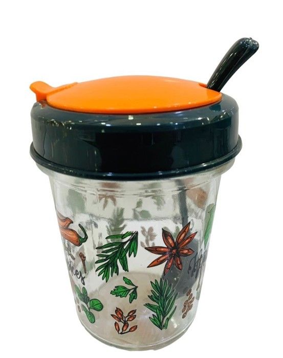 Pot a épices  avec cuillere de 320ml
