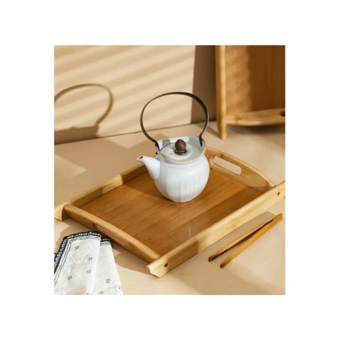 Plateau rectangulaire en bois 52x34cm